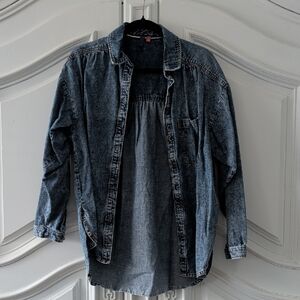 Pilcro Blue Denim Shirt